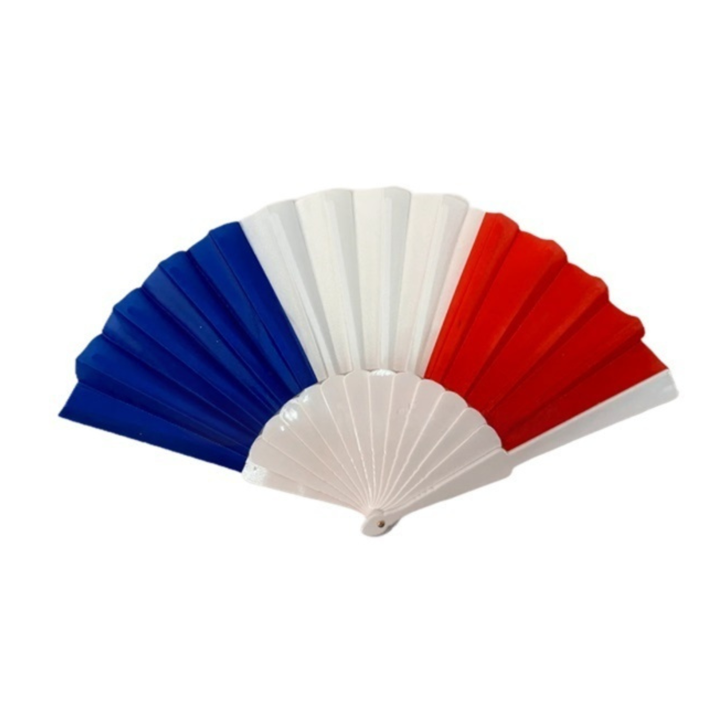 Éventail Supporter France Bleu Blanc Rouge
