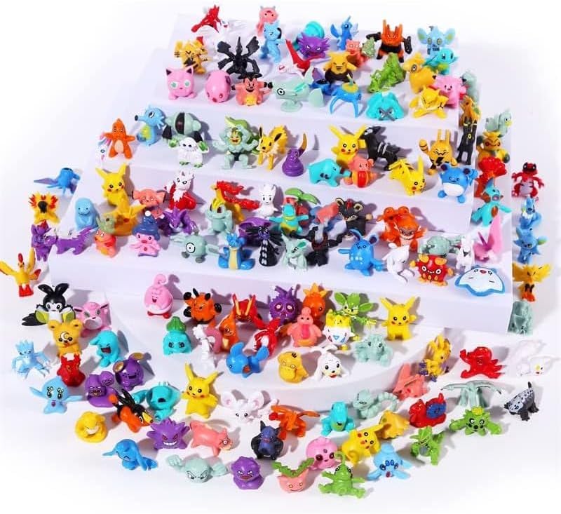 Lot de 24 Mini Figurines Pokémon – Jouets de Collection