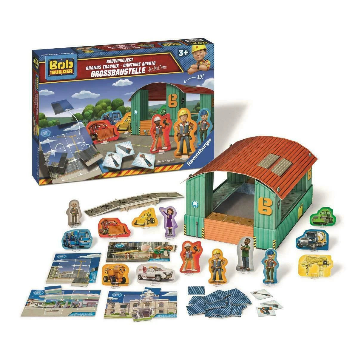 Ravensburger Bob the Builder – Grand Chantier de l’Équipe de Bob