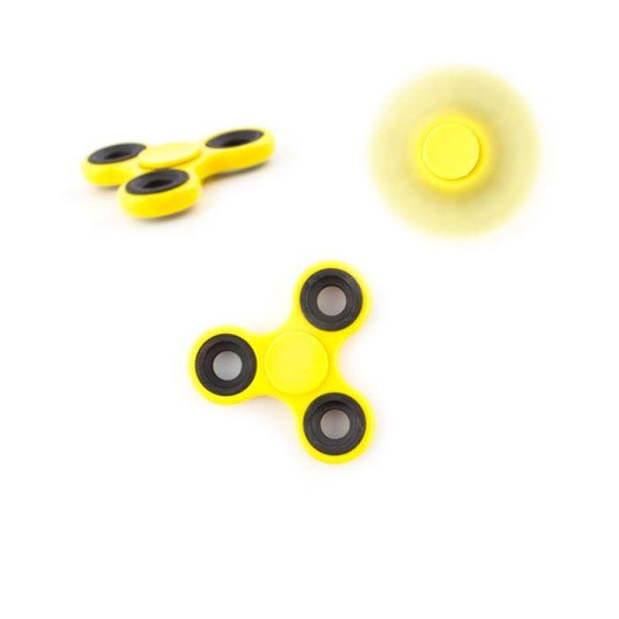 Hand Spinner Jaune Anti-Stress – Fidget Toy
