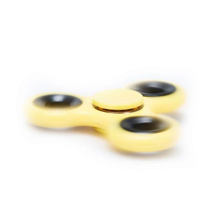 Hand Spinner Jaune Anti-Stress – Fidget Toy