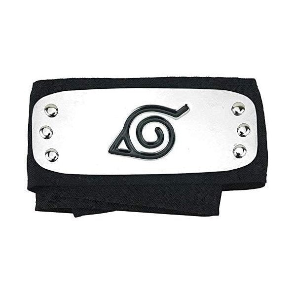 Naruto Bandeau Ninja Konoha – Accessoire Cosplay Anime