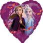 Ballon Cœur Frozen 2 Love – La Reine des Neiges