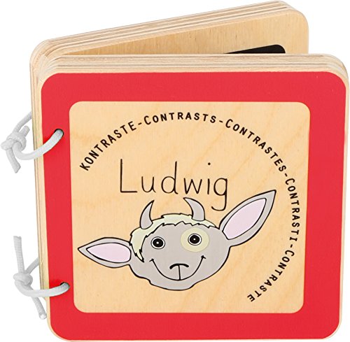 Livre pour Bébé Small Foot Ludwig Contrastes – Bois