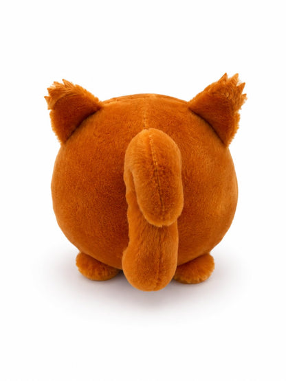 Peluche Écureuil Ronde – 17 cm Douce et Moelleuse