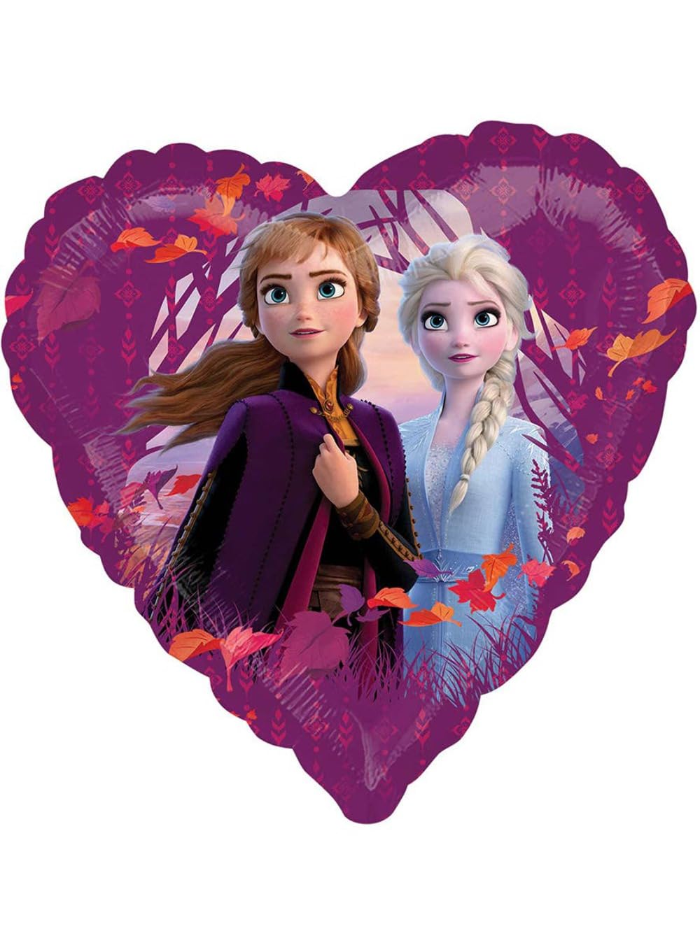Ballon Cœur Frozen 2 Love – La Reine des Neiges