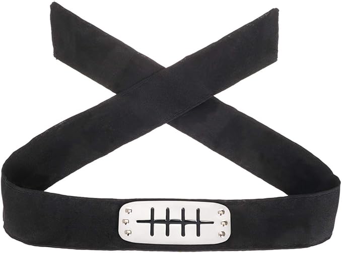 Naruto Bandeau Ninja Pain Akatsuki – Accessoire Cosplay Anime, Headband Shinobi