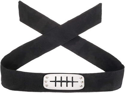 Naruto Bandeau Ninja Pain Akatsuki – Accessoire Cosplay Anime, Headband Shinobi