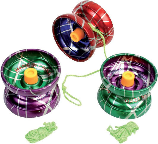 Yoyo en Métal 5,5 cm – Coloris Aléatoire