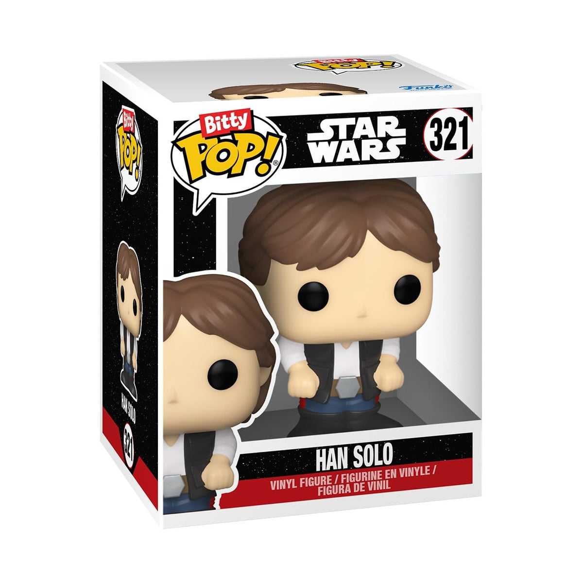 Funko Bitty Pop! Ride Star Wars – Han Solo avec Millennium Falcon