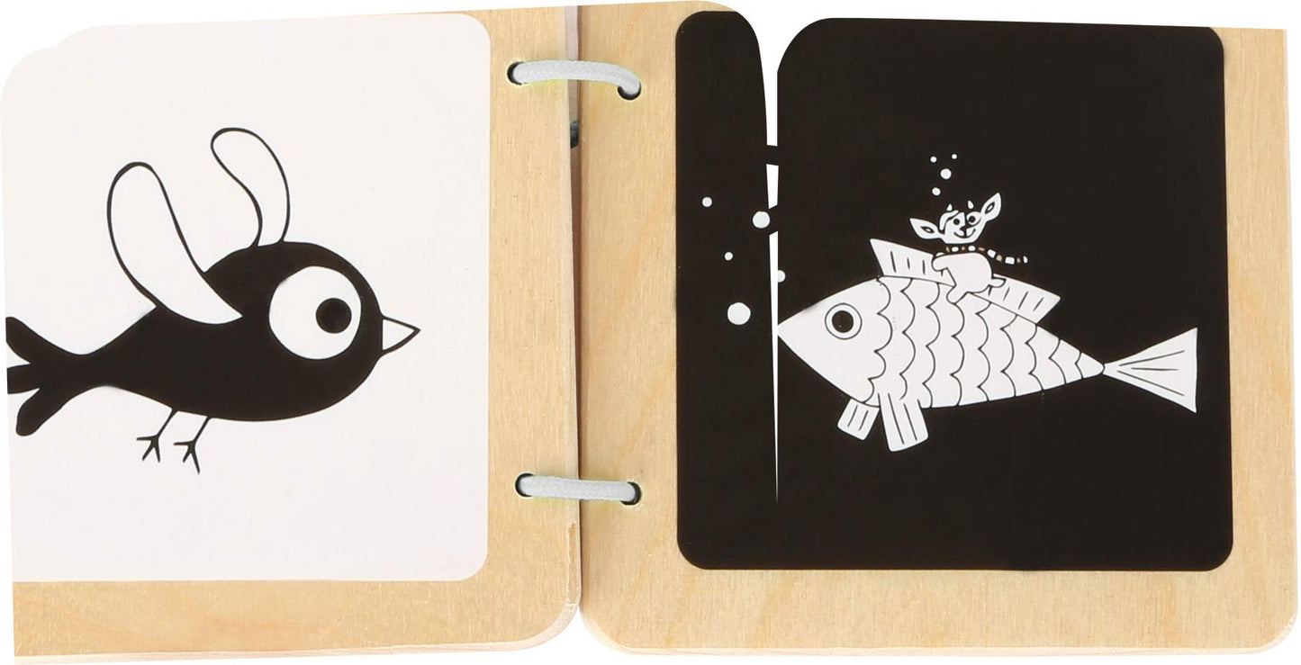 Livre pour Bébé Small Foot Ludwig Contrastes – Bois