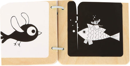Livre pour Bébé Small Foot Ludwig Contrastes – Bois