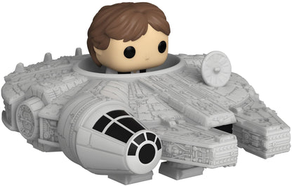 Funko Bitty Pop! Ride Star Wars – Han Solo avec Millennium Falcon