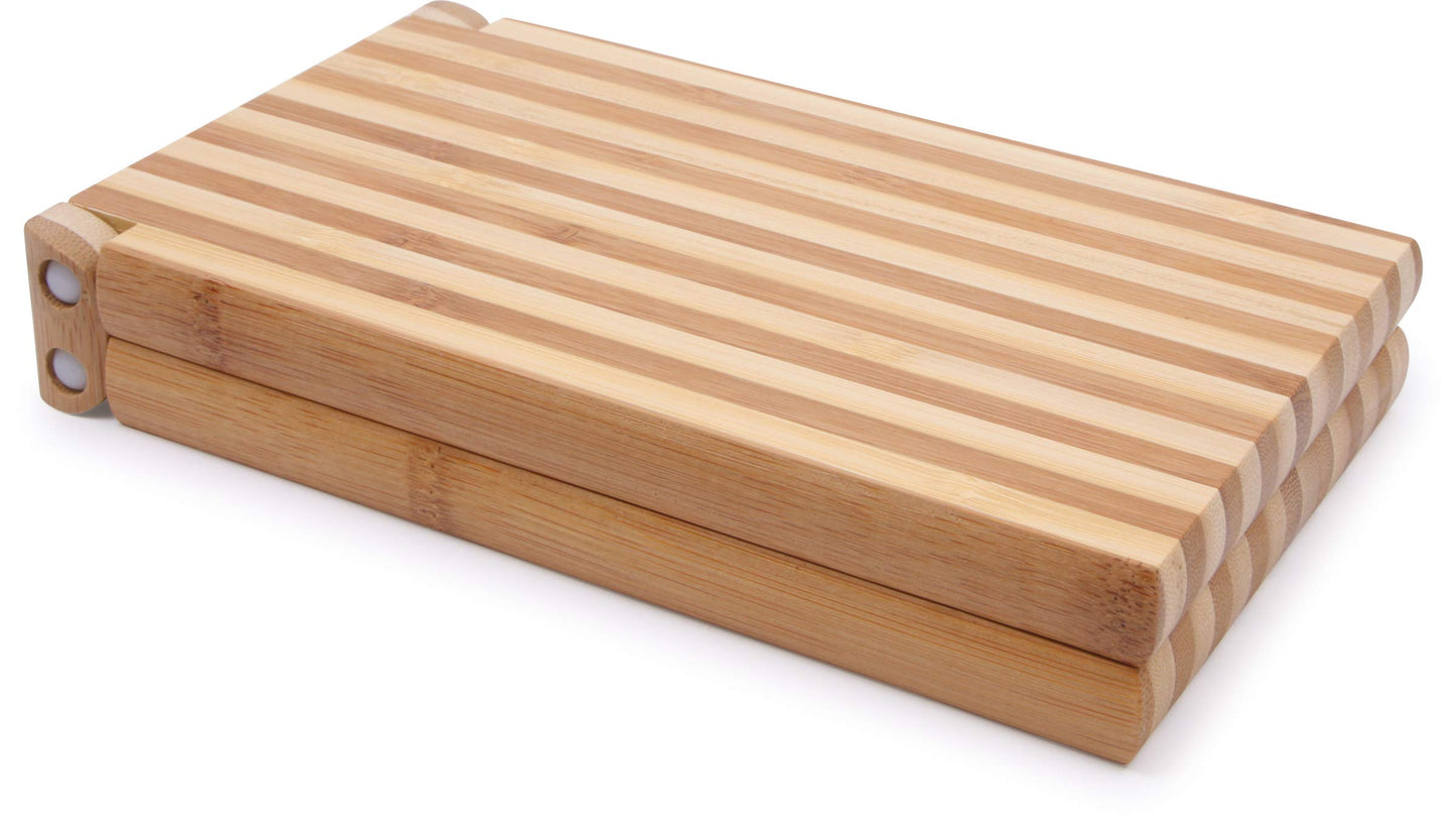 Jeu de Kalaha Small Foot – Boîte en Bois Bambou avec 48 Pions
