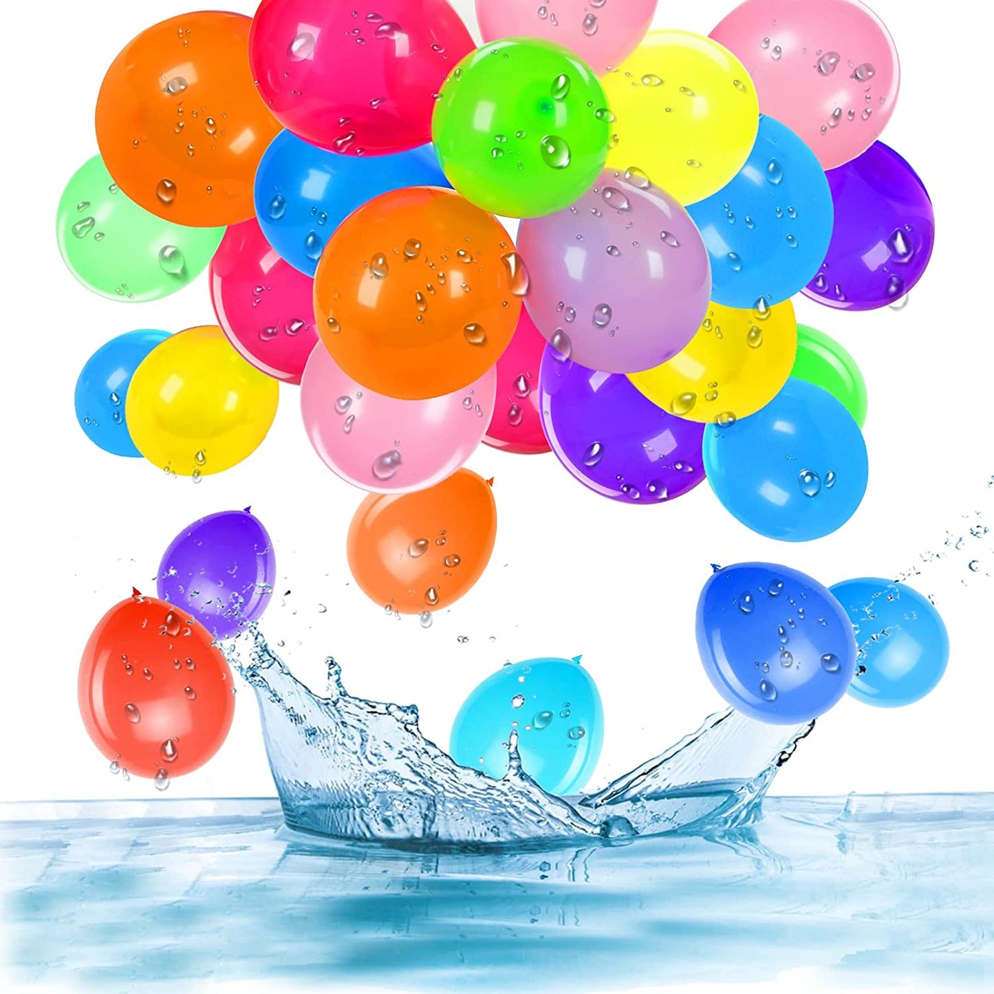 Bouquet de Bombes à Eau Automatique – Remplissage Rapide – 111 Pièces (3×37)