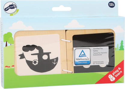 Livre pour Bébé Small Foot Ludwig Contrastes – Bois