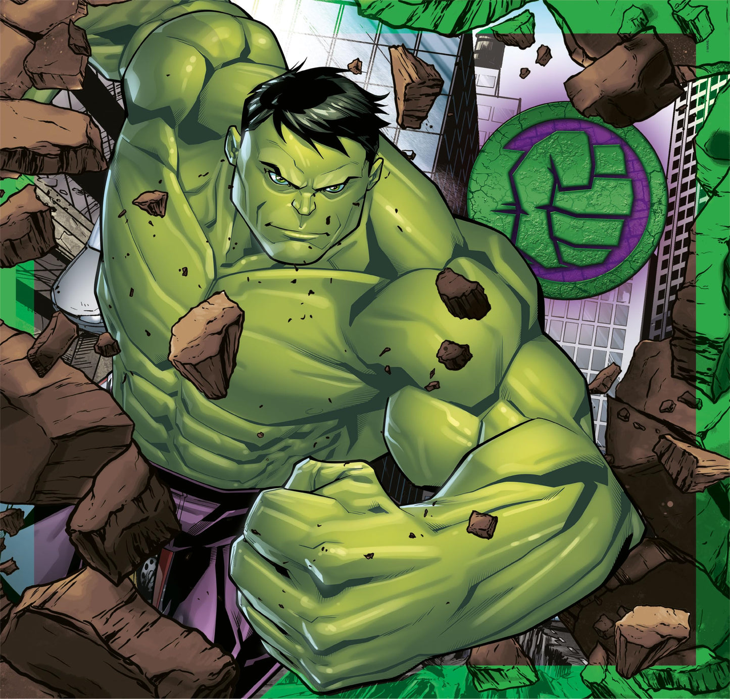 Lot de 3 Puzzles Clementoni Marvel Avengers – 48 Pièces