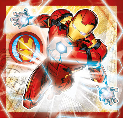 Lot de 3 Puzzles Clementoni Marvel Avengers – 48 Pièces