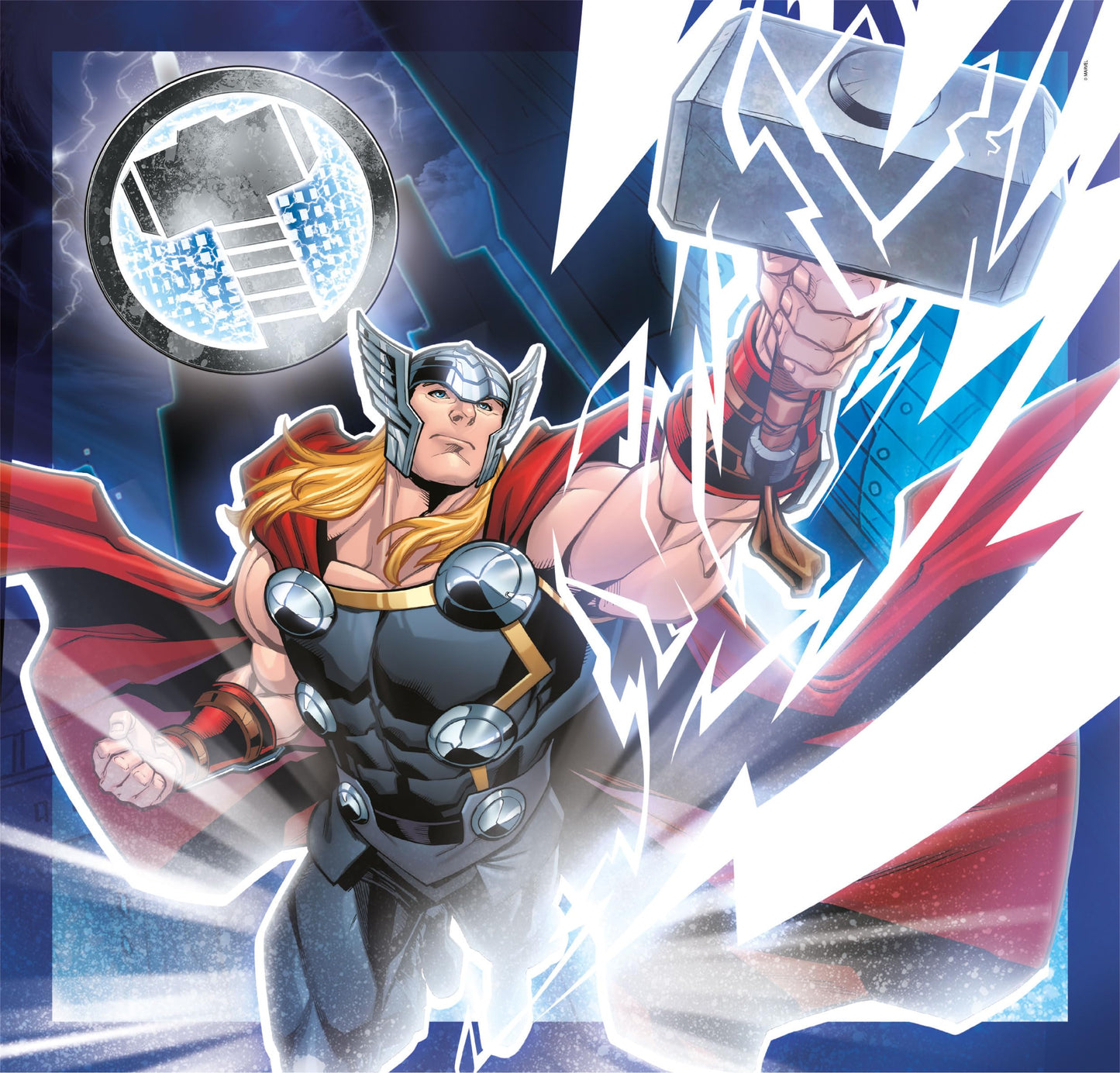 Lot de 3 Puzzles Clementoni Marvel Avengers – 48 Pièces