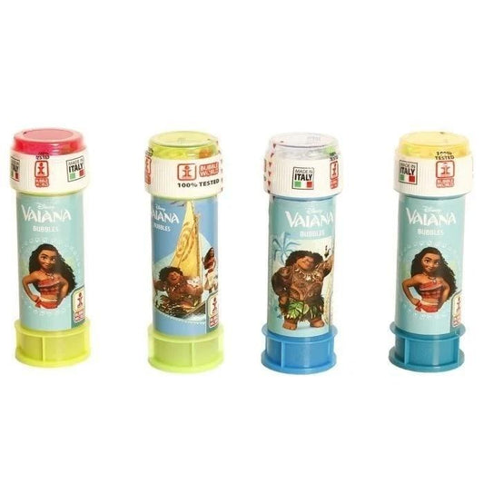 Disney Vaiana Bulles de Savon – Lot de 4 Tubes 60 ml