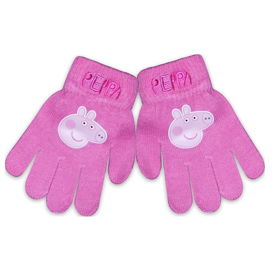 Peppa Pig Gants Hiver Acrylique Enfant Rose - Taille Unique