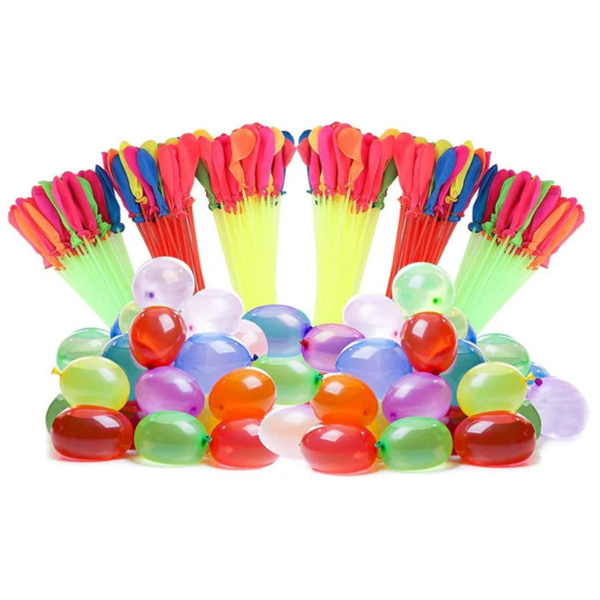 Bouquet de Bombes à Eau Automatique – Remplissage Rapide – 222 Pièces (6×37)