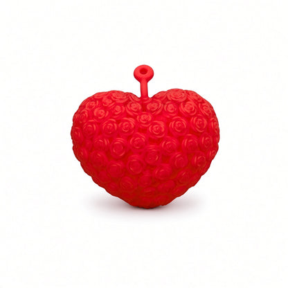 Yoyo Squishy Cœur Rose/Rouge LED – Anti-Stress Lumineux