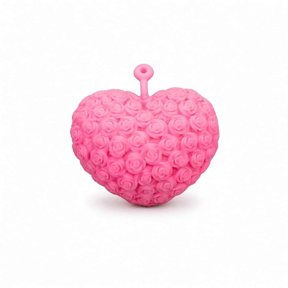 Yoyo Squishy Cœur Rose/Rouge LED – Anti-Stress Lumineux