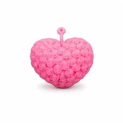 Yoyo Squishy Cœur Rose/Rouge LED – Anti-Stress Lumineux