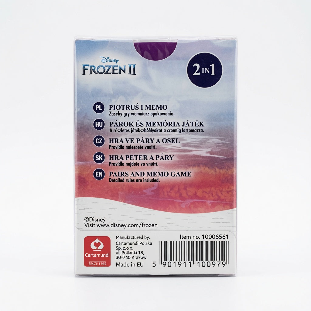 Jeu de Mémo Frozen 2 – Pairs & Memo 2 en 1