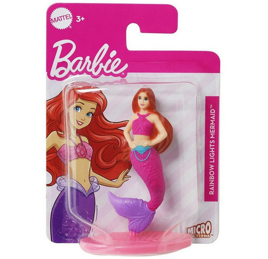 Mini Figurine Barbie Rainbow Lights Mermaid 6 cm – Mattel
