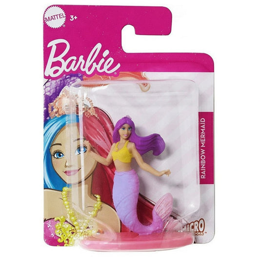 Mini Figurine Barbie Rainbow Mermaid 6 cm – Mattel