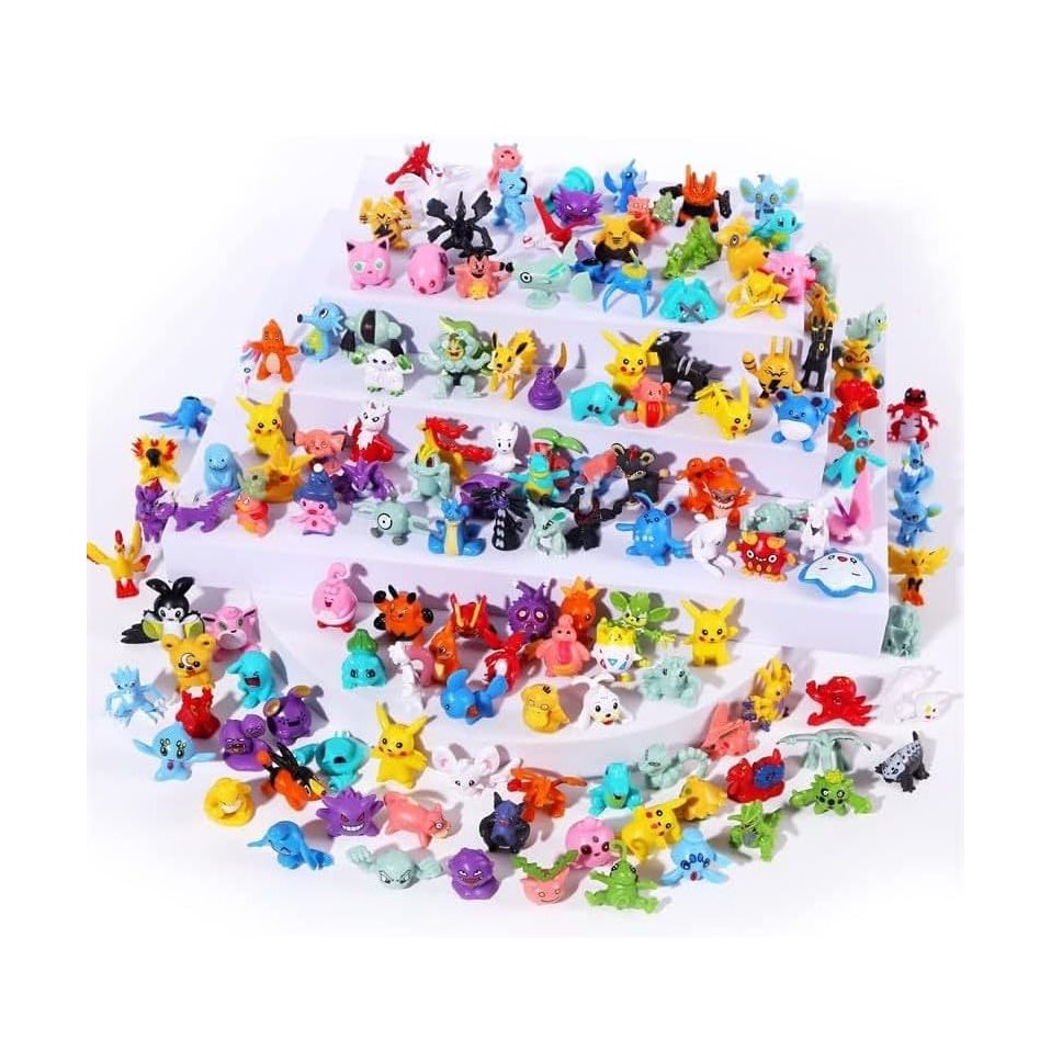 Lot de 24 Mini Figurines Pokémon – Jouets de Collection