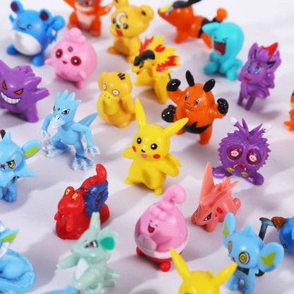 Lot de 24 Mini Figurines Pokémon – Jouets de Collection