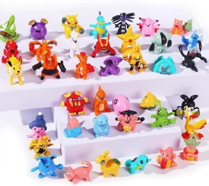 Lot de 24 Mini Figurines Pokémon – Jouets de Collection