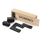 SoMulti Jeu de Dominos en Bois Noir Stratégie