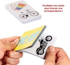 Mattel Games Pic Flip Jeu de Cartes Familial 110 Cartes Dès 7 Ans