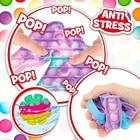 Craze Press N Pop Donut Jouet Anti-Stress Silicone