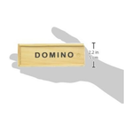 SoMulti Jeu de Dominos en Bois Noir Stratégie