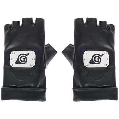 Gants Kakashi Hatake Konoha – Cosplay Ninja – Cuir PU