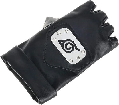 Gants Kakashi Hatake Konoha – Cosplay Ninja – Cuir PU