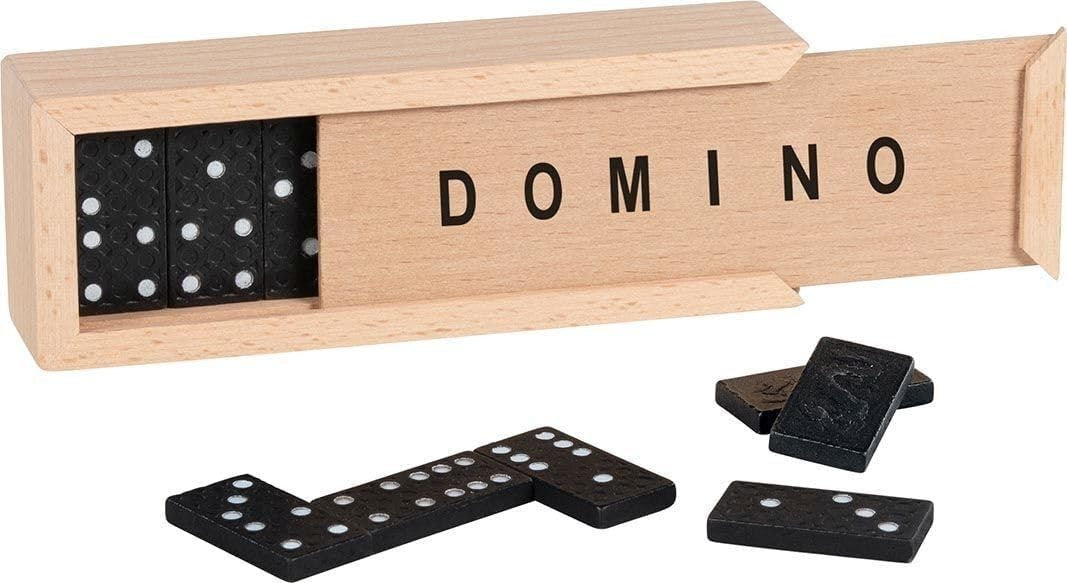 SoMulti Jeu de Dominos en Bois Noir Stratégie