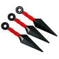 SoMulti Lot de 3 Kunai Ninja Naruto Accessoires Cosplay Konoha 13 cm