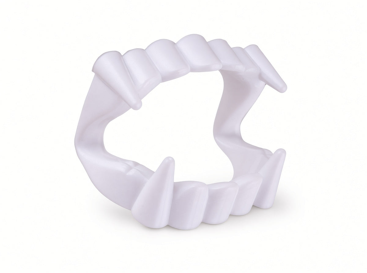 Dentier Vampire – Accessoire Halloween Dracula - Taille Unique (Ados et Adultes)
