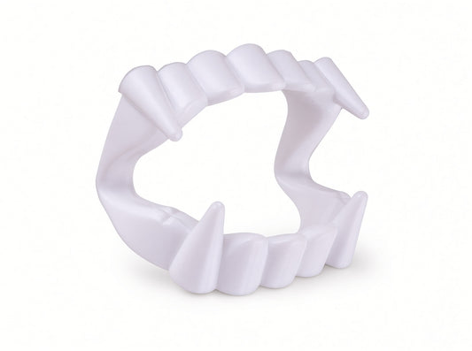 Dentier Vampire – Accessoire Halloween Dracula - Taille Unique (Ados et Adultes)